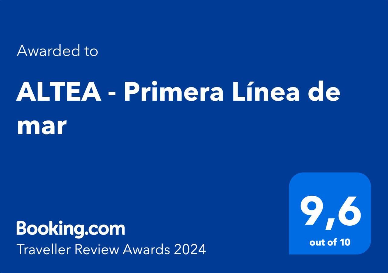 Altea - Primera Linea De Mar Leilighet Eksteriør bilde